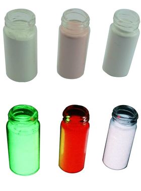 高亮黄绿细c腻夜光粉可调喷涂夜光漆白色红色发白光红光发光荧光