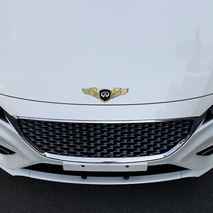 专用机盖标金属车标装 英菲尼迪Q50L 饰 QX70改装 QX60 Q70L QX50