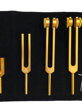 工厂直销铝合金音叉组水晶4096mi528128om136.1OM音叉多色