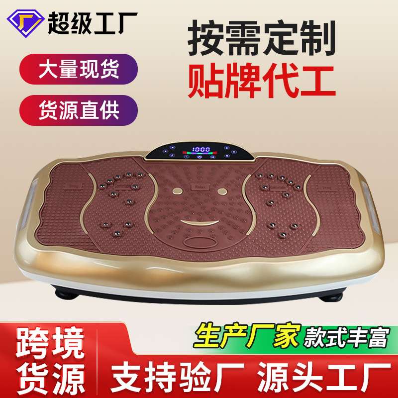 家用懒人震动机甩脂机 运动抖抖机塑身甩脂机腾尔迈抖动机