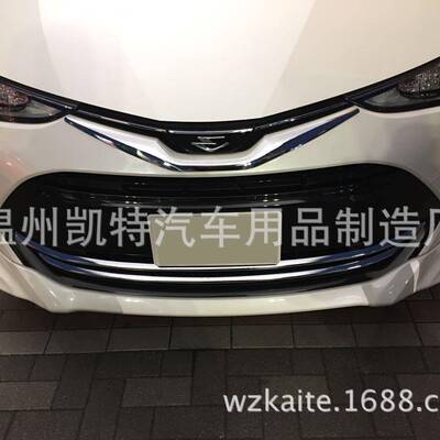 ESTIMA普瑞维亚前中网饰条 前中网装饰电镀亮条 中网改装亮条