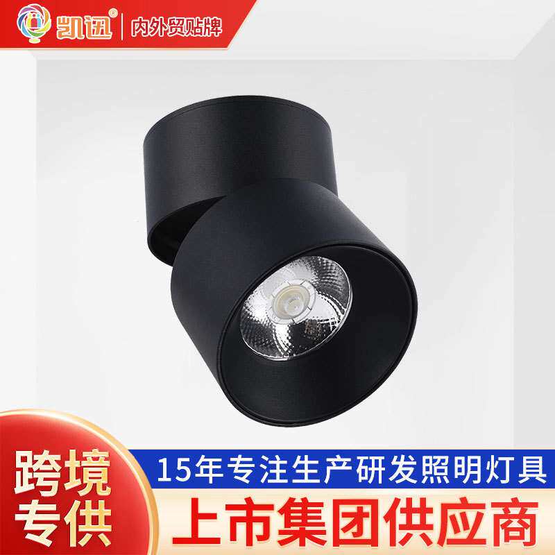 LED导轨射灯商用服装店射灯窗帘店酒店展厅用COB30W导轨轨道射灯