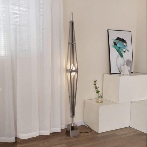 宝塔光影书房网红落地灯客厅卧室奢华酒店样板房设计师立式装饰灯