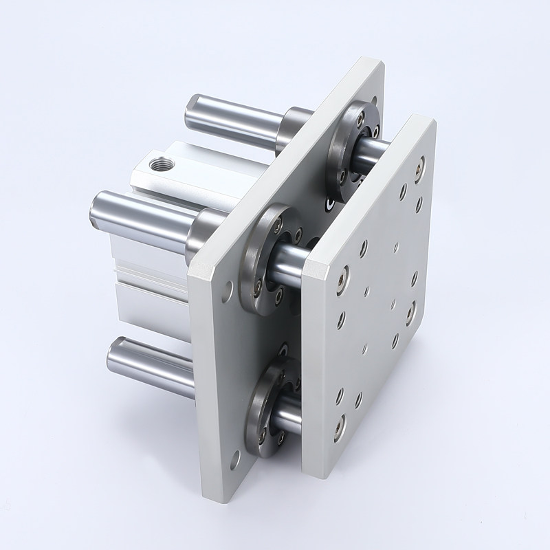 四导柱顶升气缸带导向支架薄型定制小型气动大全四杆32/40/50/63,标准件/零部件/工业耗材,气缸,淘宝优惠券,粉丝福利购,淘宝优惠卷