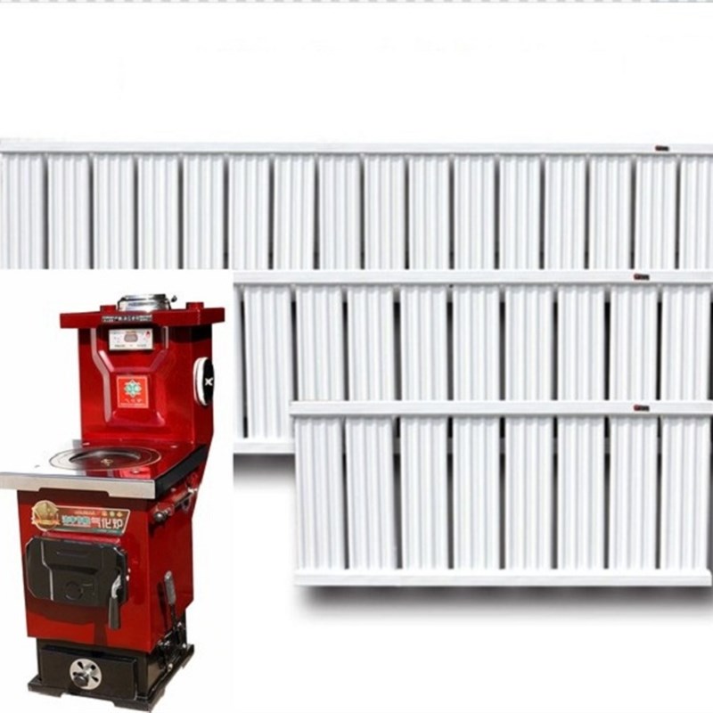 采暖炉家用燃煤地l暖锅炉室内烤火炉带暖气片取暖柴火炉子农村冬