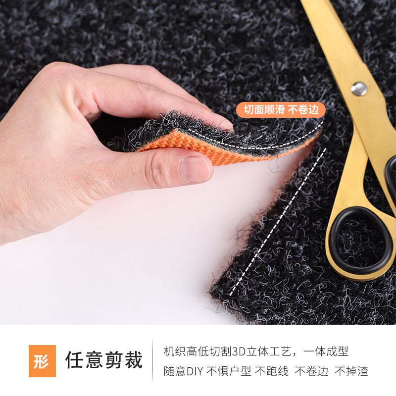 隔音地毯防滑防潮阻燃健身跳舞地板垫吸音隔音减震可裁剪门口地垫