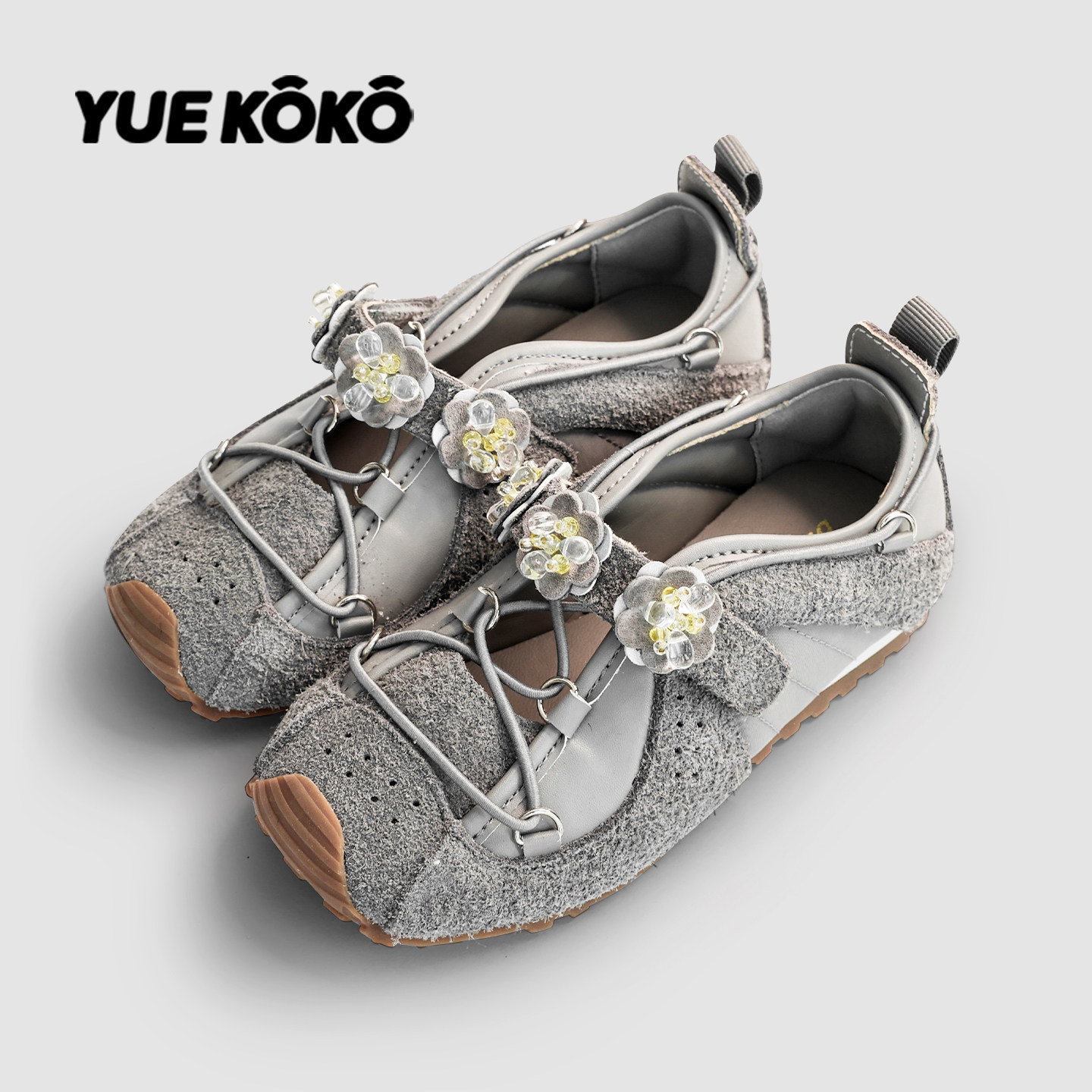 YUEKOKO女童单鞋2026板鞋