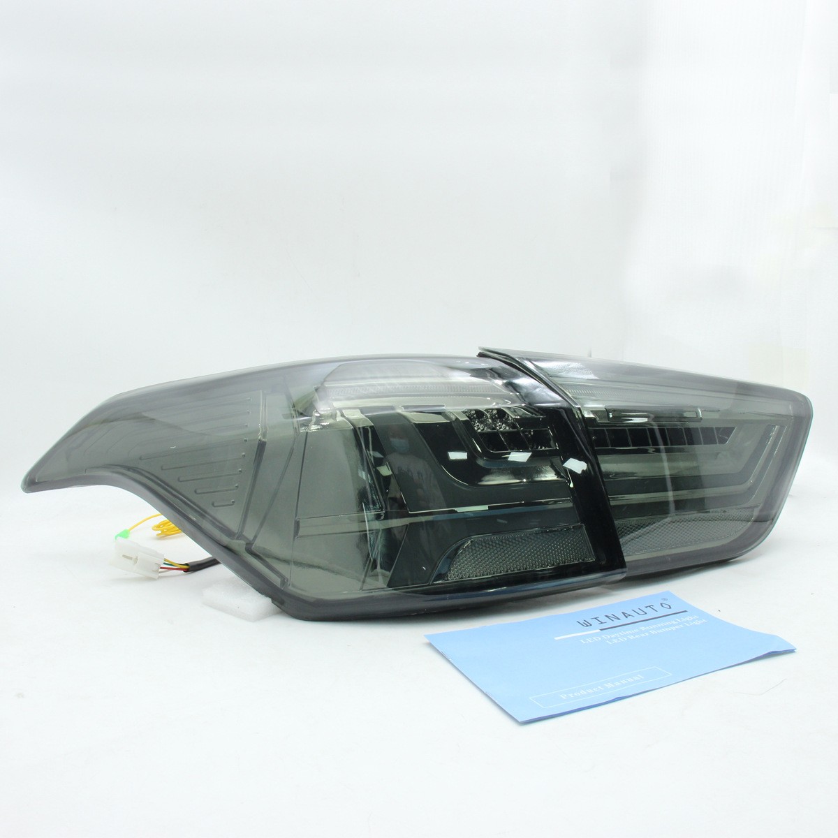适用于HY IX25 2015 - 2020 熏黑LED尾灯总成刹车灯转向灯