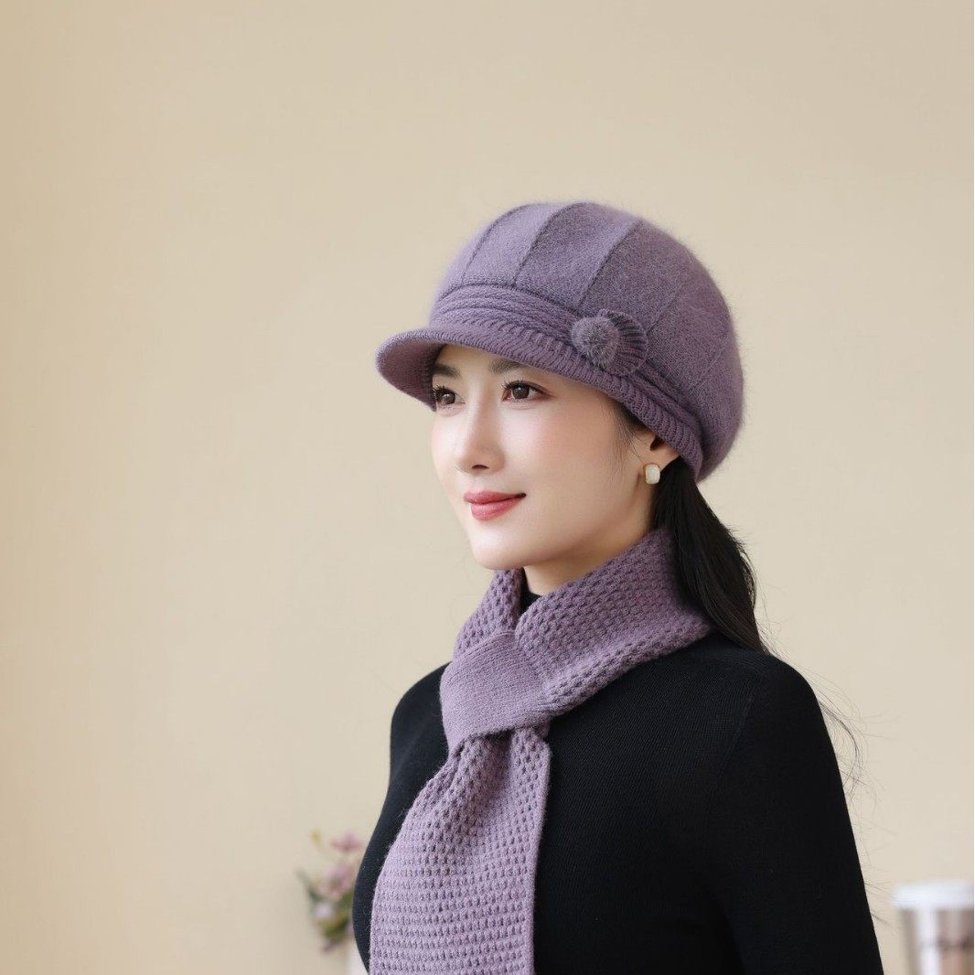秋冬季新款中老人帽女针织百搭保暖兔毛加厚时尚毛线休闲奶奶款,服饰配件/皮带/帽子/围巾,毛线,淘宝优惠券,粉丝福利购,淘宝优惠卷