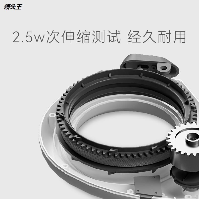 新款圆环LED灯狗绳宠物自动伸缩牵引绳发光遛狗绳子宠物用品