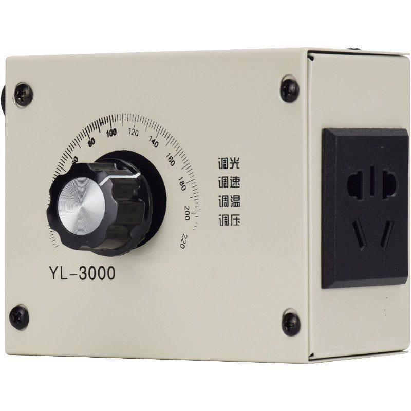 220V高压灯带500W可控硅电子调压调光调速器钨丝灯4000W风机1500W