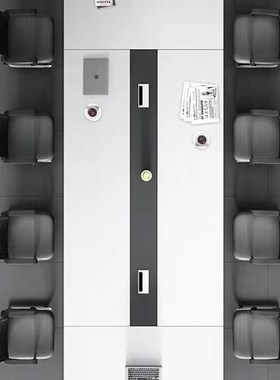 白色创意会c议桌长桌洽谈桌椅组合桌简约现代长桌子工作台办公桌