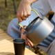 户外便携铝壶登山垂钓茶壶咖啡壶野炊野餐露营壶具超大容量烧水壶