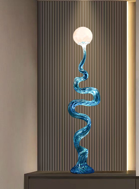 轻奢风生水起创意艺术雕塑摆件玄关F入户进门入门装饰品高级感