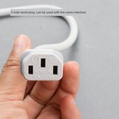 适用于贝克熊Kn Fsg01婴儿辅食锅电火锅电煮锅三孔插头电源线