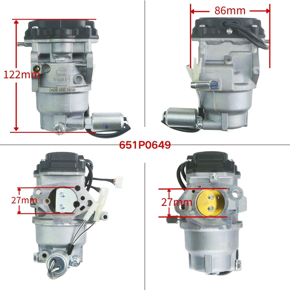 651P06495 LT42 13A6A9CS010 547cc AX90 HU HUA HUB HUC 化油器