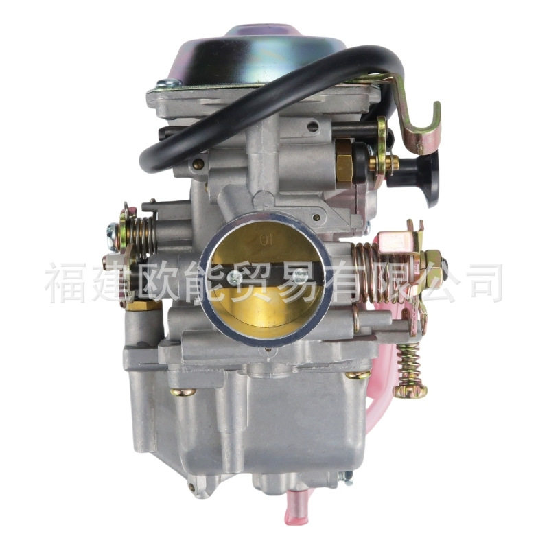 GN250摩托车化油器手动 GN300 DR250 Tornado250 JS400-7 HS400