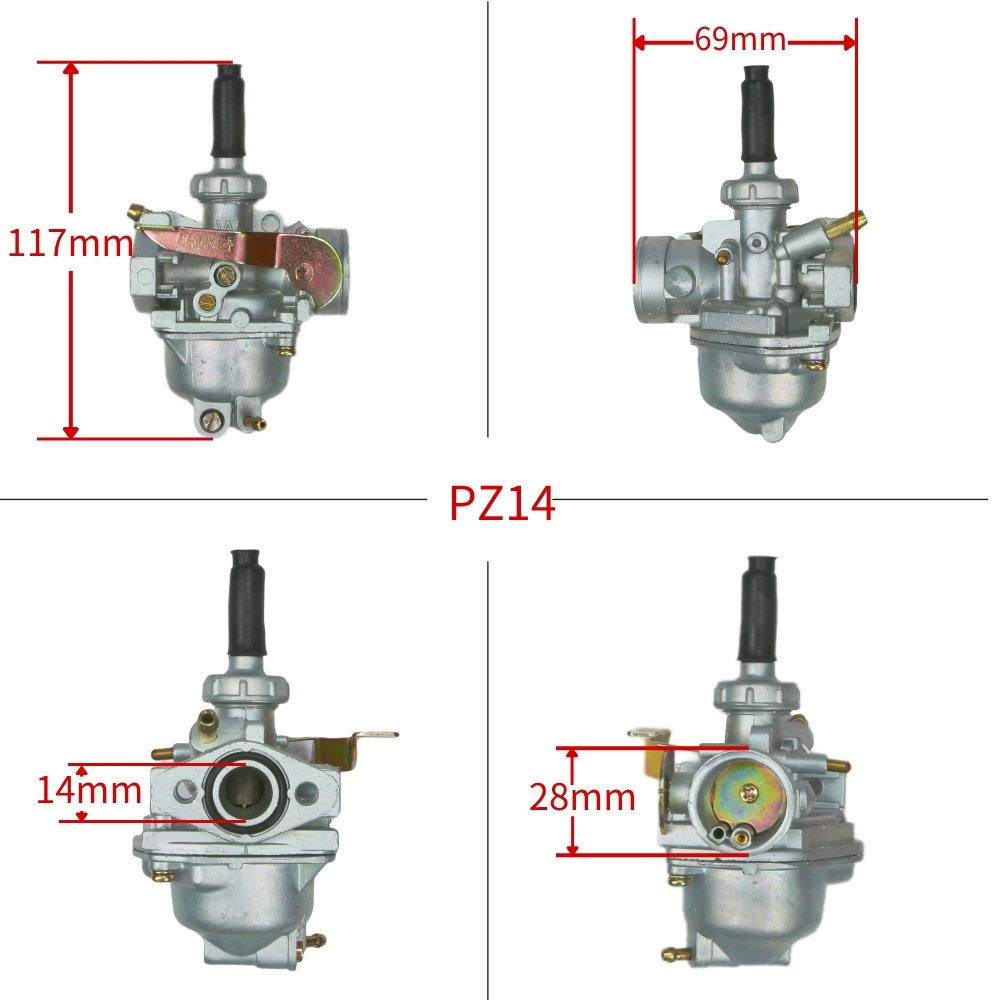 PZ14适用本田摩托车CRF50 XR Z50 50CC K3 K2 K1 PZ10化油器