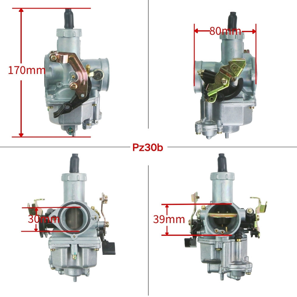 PZ30B For CG175-CG250 QR250 TX250 CB200 TMX200XR摩托车化油器
