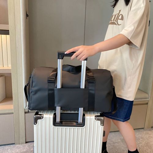 旅行手提包行李袋收纳袋大容量乾湿分离健身包单肩包女防水旅行包