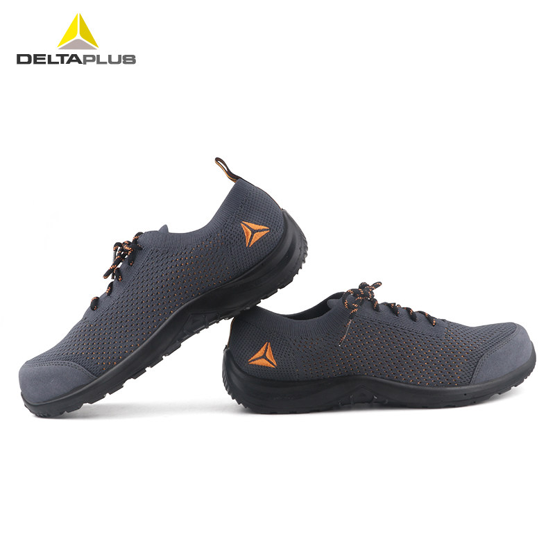 代尔塔安全鞋劳保鞋男防砸防穿刺钢包头透气电焊工作鞋夏季防静电