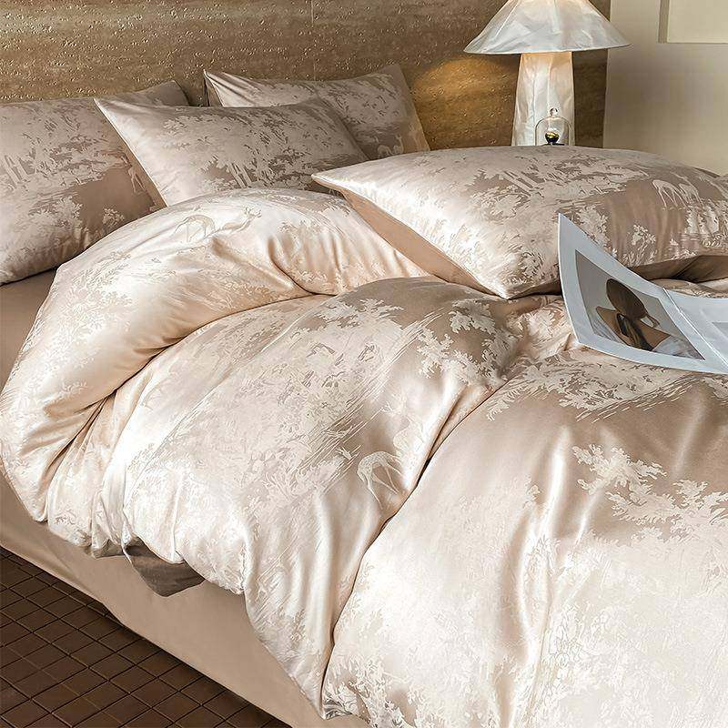 全棉贡缎大提花床上四件套2024新款床单被套床笠夏季轻奢床上用品,自行车/骑行装备/零配件,更多零件/配件,淘宝优惠券,粉丝福利购,淘宝优惠卷