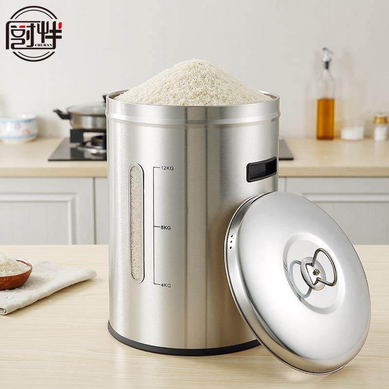 304不锈钢米桶储米箱米缸面粉桶密防潮防虫10斤装米箱30斤厂,自行车/骑行装备/零配件,更多零件/配件,淘宝优惠券,粉丝福利购,淘宝优惠卷