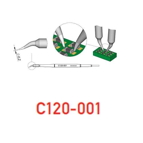 JBCCP微型镊子PA120专用烙铁头C120系列