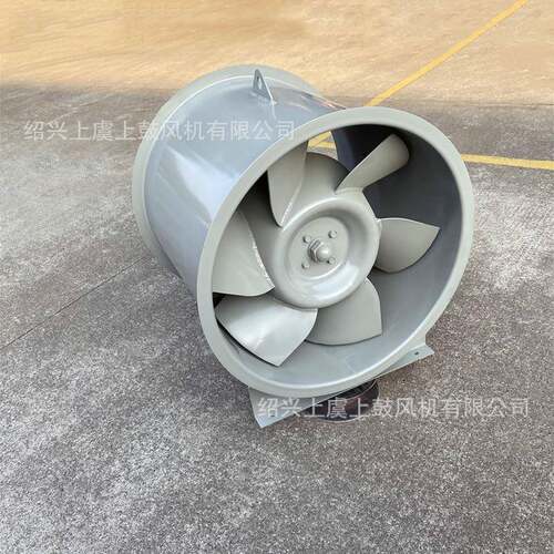 混流风机HL3-2A-4A750W4600m3/h管道加压送风机建筑排烟风机