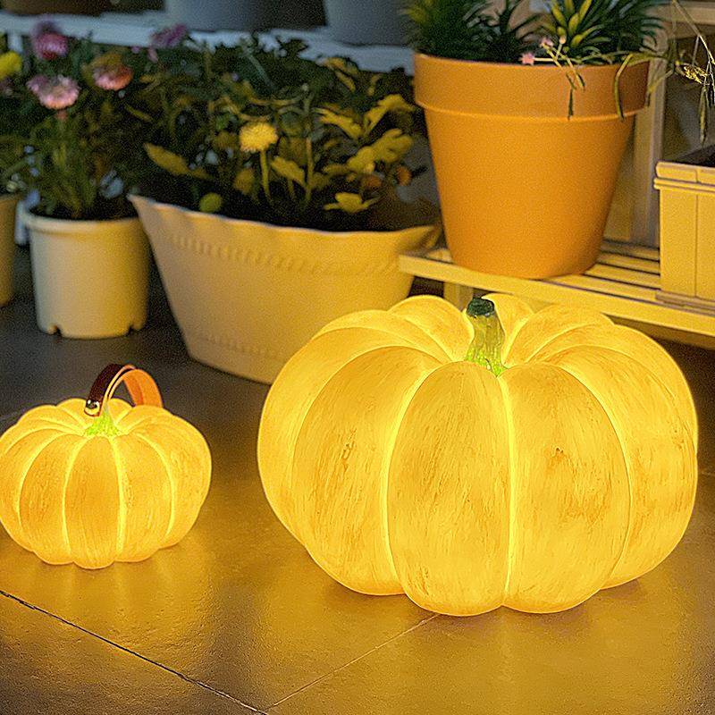 太阳能户外草坪灯南瓜灯防水别墅小院花园阳台布置装饰庭院落地灯