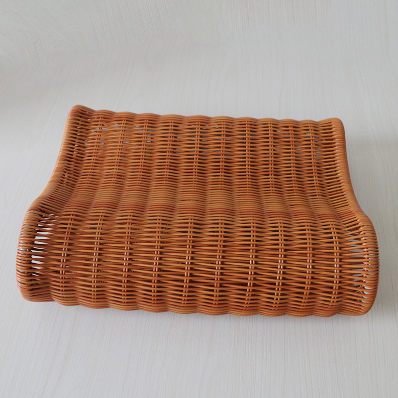 夏凉枕头护颈椎枕头偏硬透气护颈PE藤枕可水洗枕头手工编织