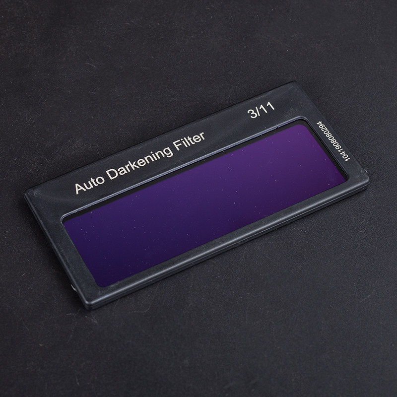 奥宾仕电焊面罩镜片自动变光二保头盔通用焊帽氩弧焊自动变色镜片