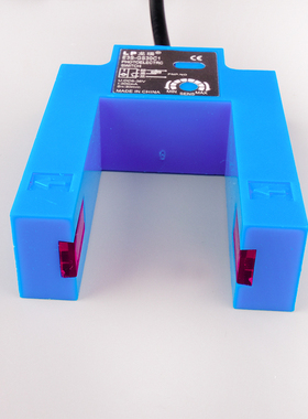 E3S-GS30E4槽型光电开关直流三线NPN常开传感器电梯平层U型感应器