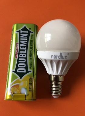 丹麦nordleuxG45 3W E14 2700K 250LM光源灯具配件 1370070