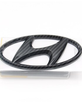 适用于现代ix35前车标新老现代IzX35前车头H标IX25改装车标后中标