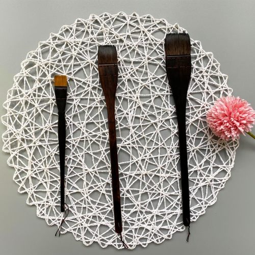 大姨夫水彩画笔灰鼠毛刷子套装水彩国画刷晕染铺色