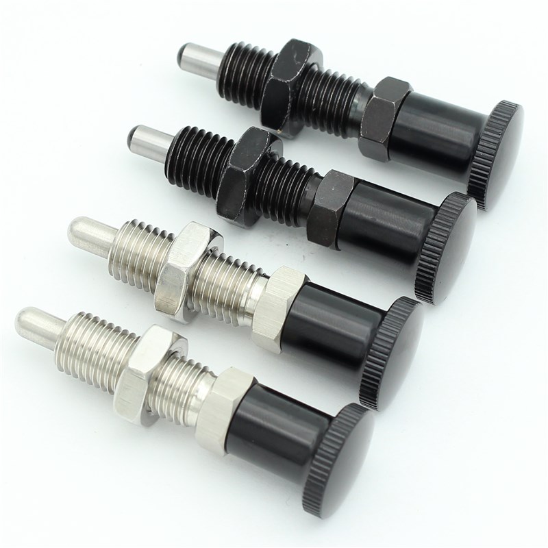 细牙复位螺纹加长旋钮柱塞分度销PXKL8 PXAL16L弹簧定Z位柱销螺栓