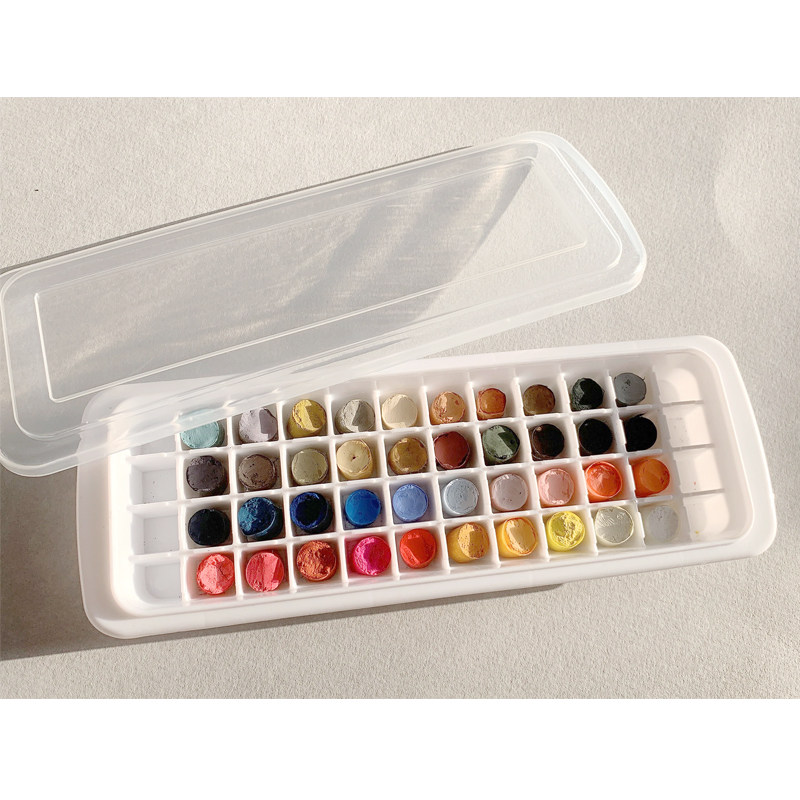 87兔 法国申内利尔BJD40色人像色粉分装软质粉彩娃上色粉分装