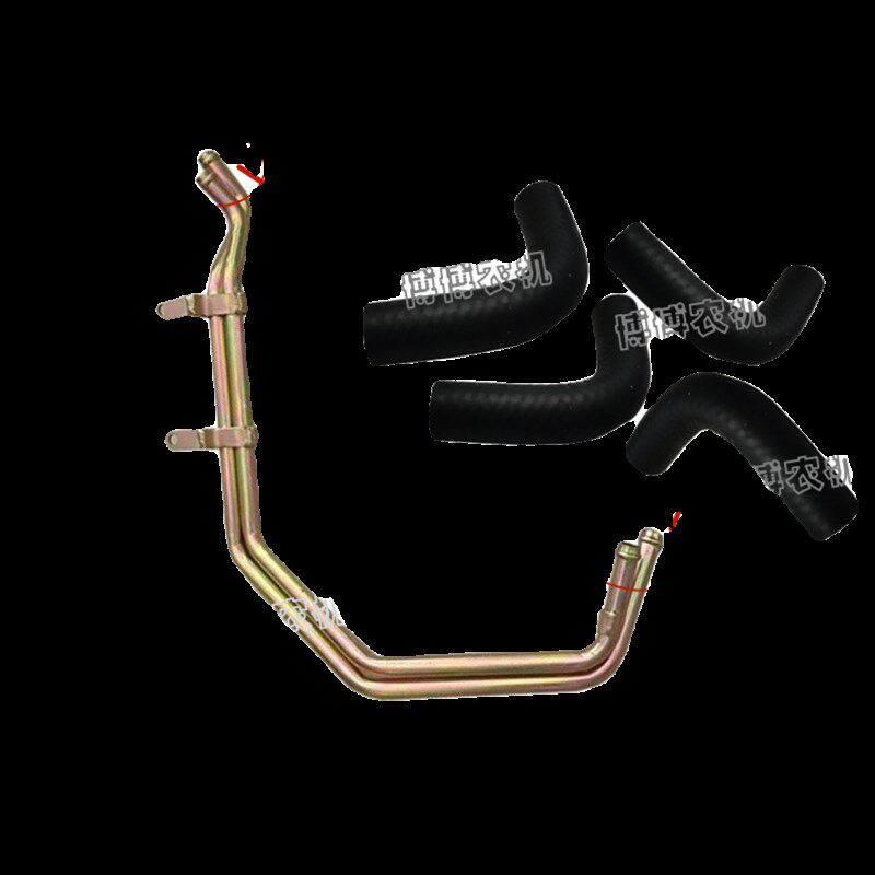 沃得锐龙收割机配件常柴4G33TC机油H管机油冷却水管暖风进水管胶
