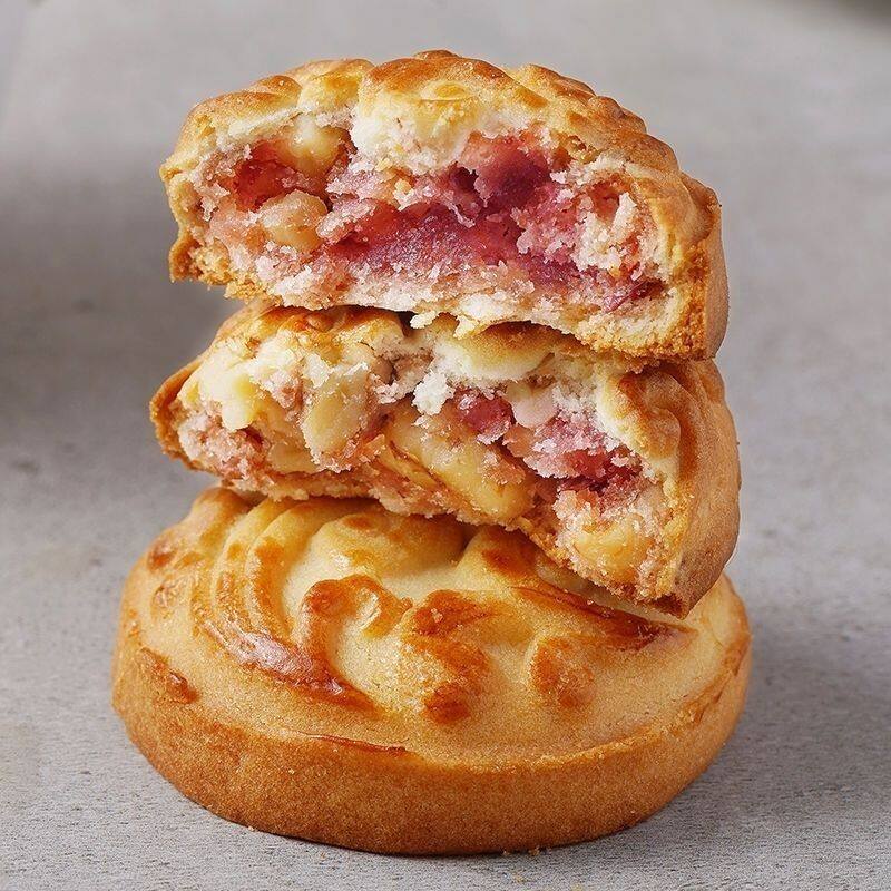 安居尔爆款新疆特产手工茶点黑加仑味酸奶味玫瑰核桃味茶点