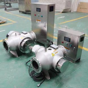 中压紫外线消毒器泳池水除氯水产养殖净化过流式 大功率UV杀菌仪