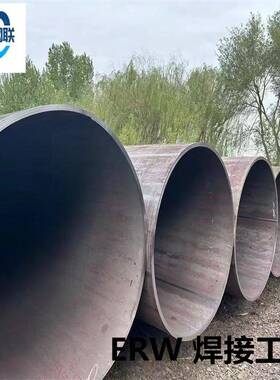 Q355合金材质 耐低温钢板卷制 高频电阻焊直缝钢管 ERW焊接工艺