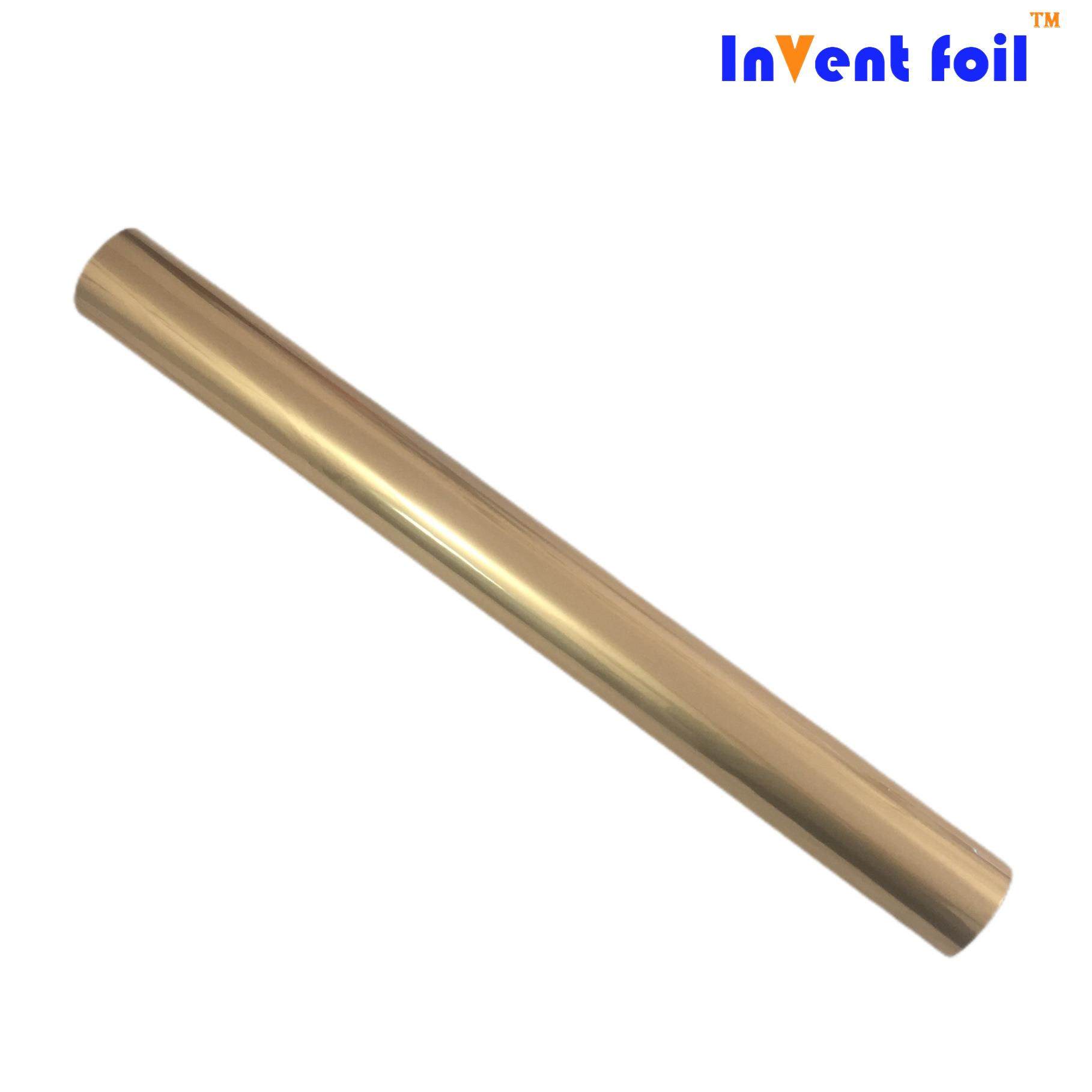 INVENT FOIL哑金烫金膜纸塑通用性价比高颜色齐全电化铝烫金纸