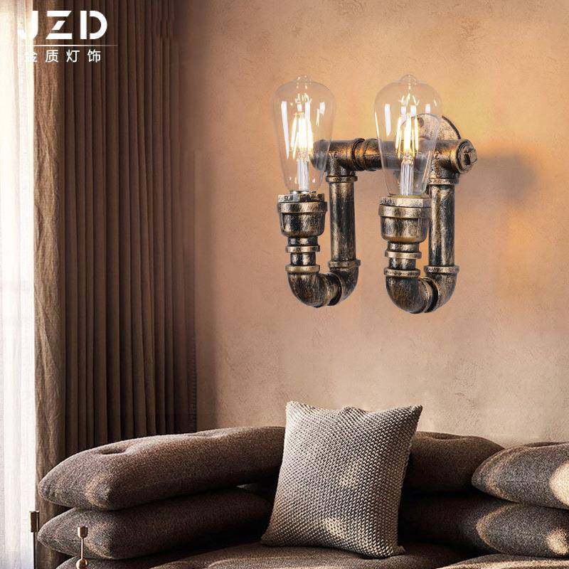 工业风餐厅服装店水管壁灯美式复古过道壁灯个性创意led壁灯,清洗/食品/商业设备,风口/风叶/风机配件,淘宝优惠券,粉丝福利购,淘宝优惠卷