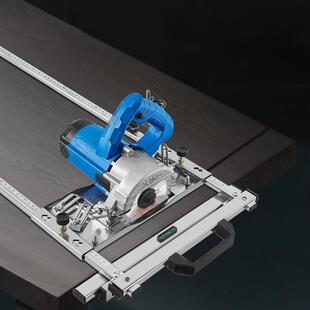 石J多功能裁板手提锯木工切割机小型底座改装支架定位靠山包邮到