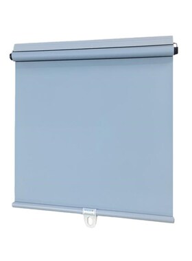 自上升卡条粘21621动贴免式遮全遮光卷帘卫生间阳台阳窗帘打孔随