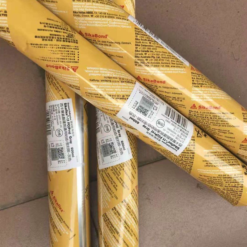 西卡11FC聚氨酯建筑密封221汽车钣金胶265单组分212结构胶防水211