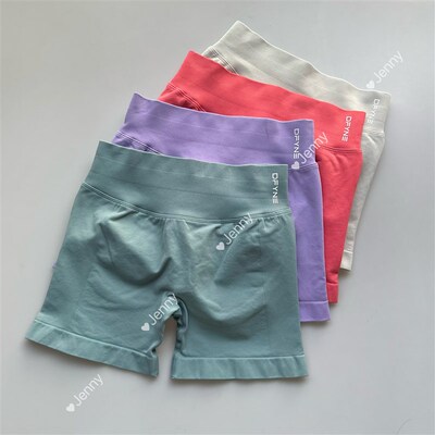 DFYNE高弹健身三分裤impact蜜桃显臀提臀裤紧身收腹健身短裤女