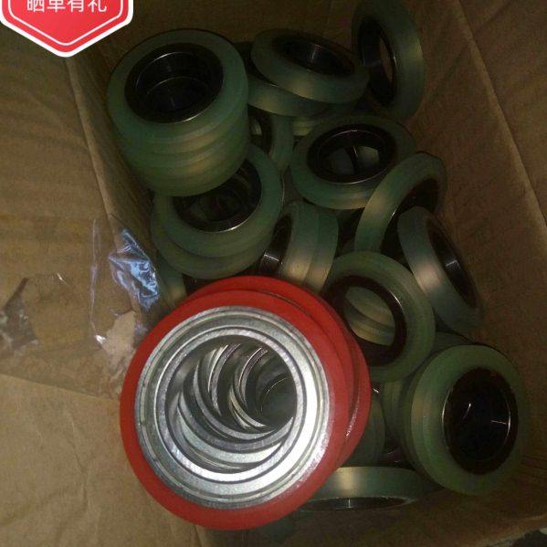 定制中国大陆新款商标机压纸轮不干胶轮转机模切机聚氨脂压轮包邮