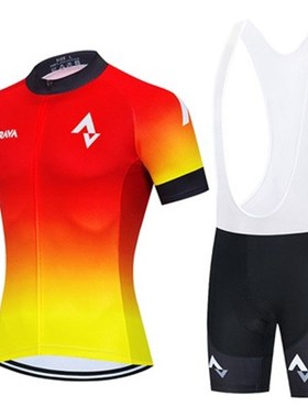 2022夏季STRAVA骑行服男短套装车队公路山地自行车服装透气可定制